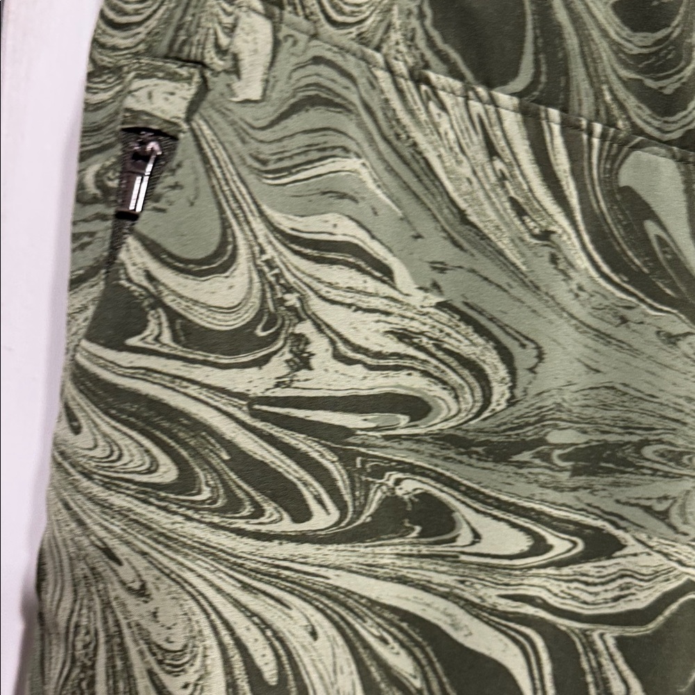 Athleta Olive Patterned Joggers - image 3